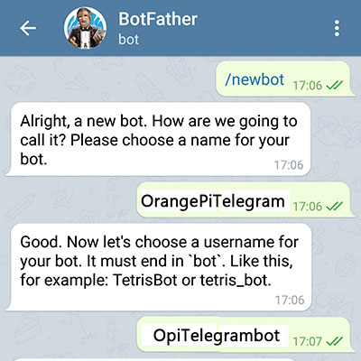 Enviar mensajes a Telegram